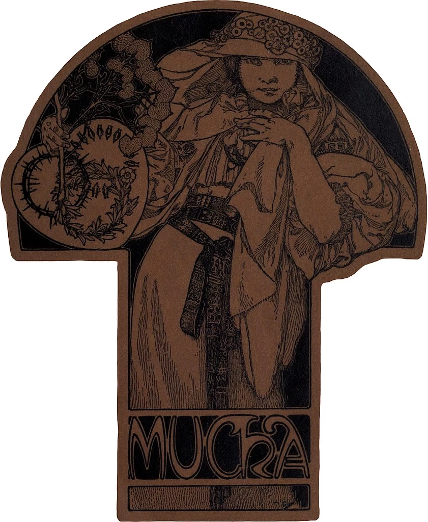 Alfons Mucha - Illustrazioni storiche delle nazioni slave, copertura frontale